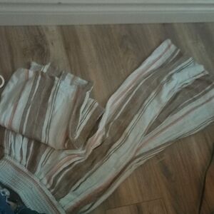 Striped Wide-Leg Pants